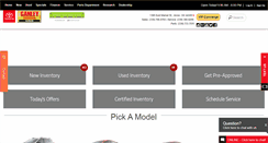 Desktop Screenshot of ganleytoyota.com